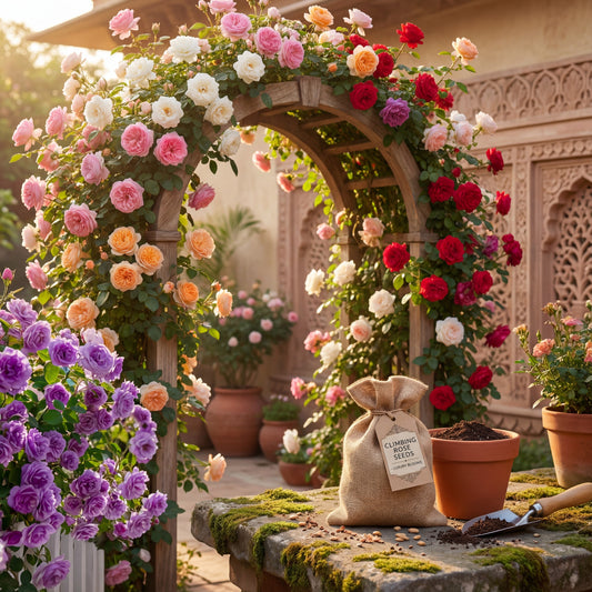 Climbing Rose Flower Seeds – Pack of 130